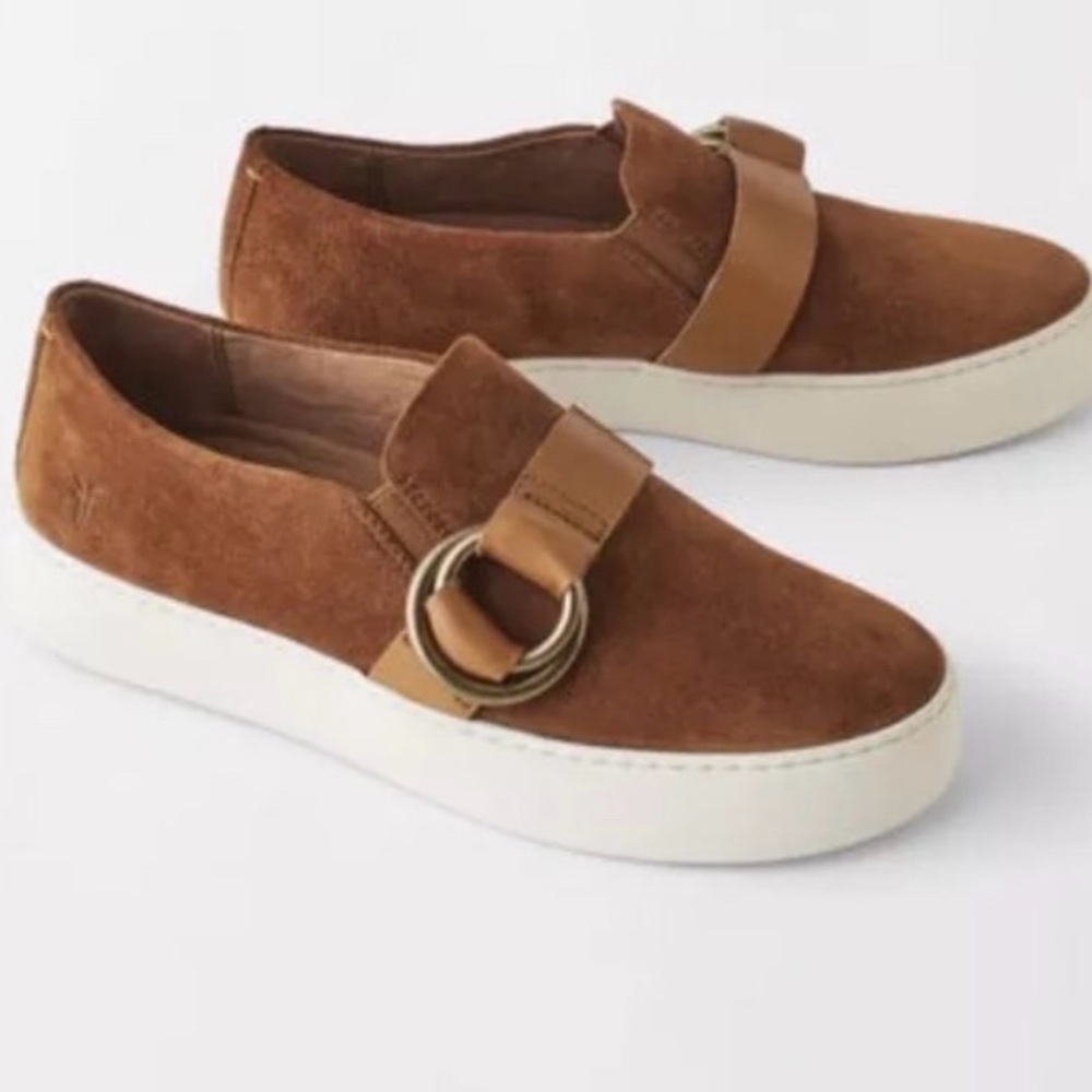 FRYE Lena Harness slip on loafer